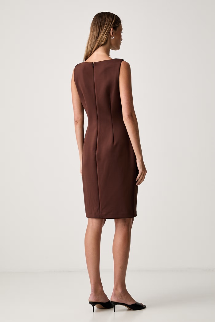 Odzież DKNY sukienka DD6S1T05 brązowy