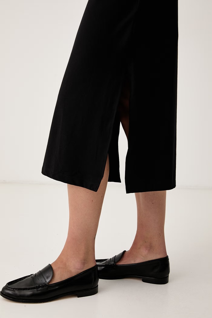 Sukienka bawełniana z elastanem DKNY czarny DD6CL973