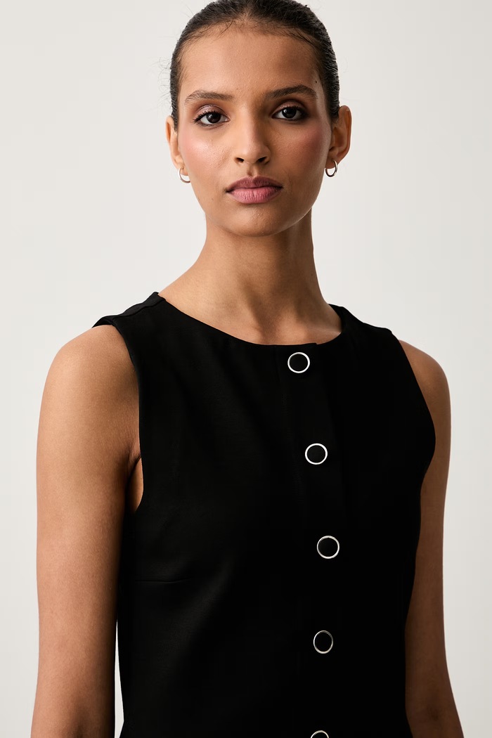 HUGO rochie bodycon cu vâscoză Nereya negru 50563223