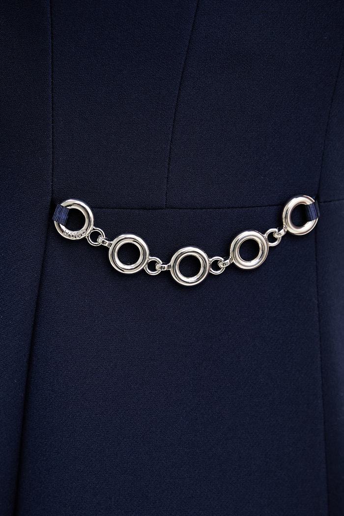HUGO rochie evazată Kaelyn 50564798 bleumarin