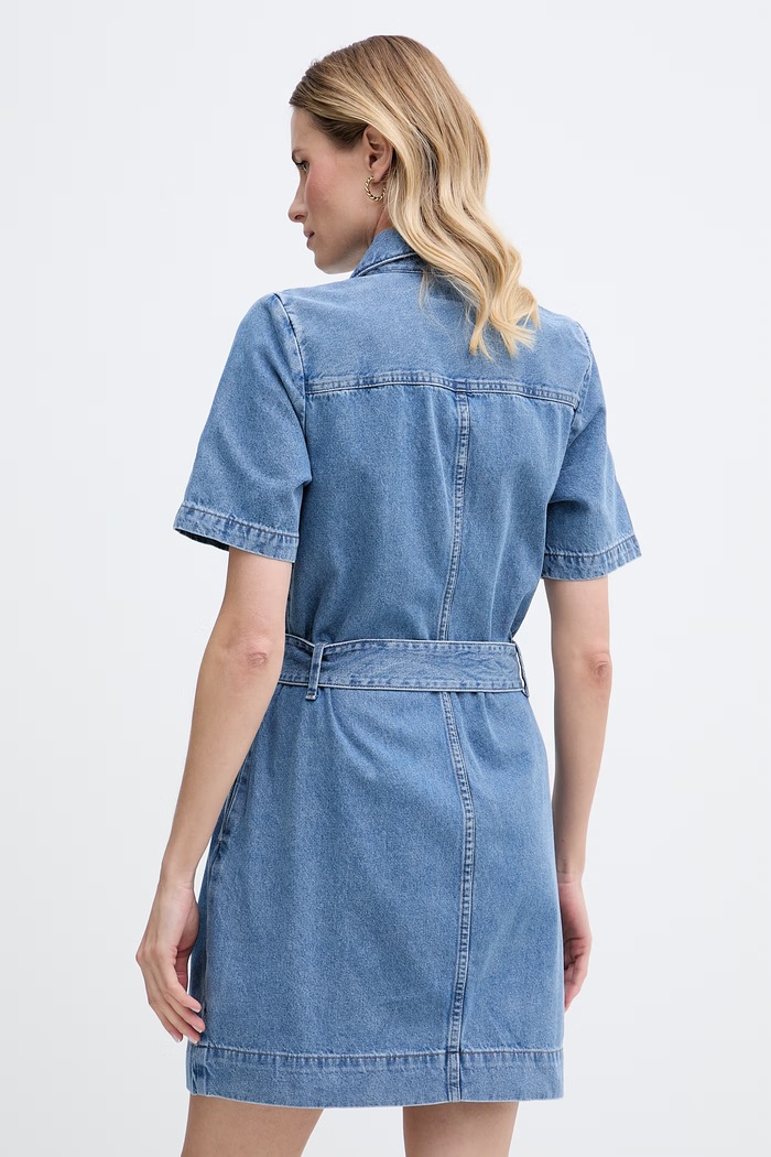 Îmbrăcăminte Calvin Klein Jeans rochie din denim LV047G738G albastru