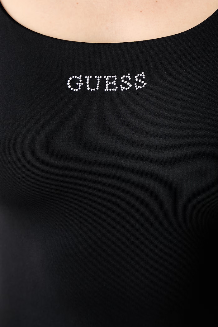 Guess рокля LOTUS V6YK07.K4711 черен