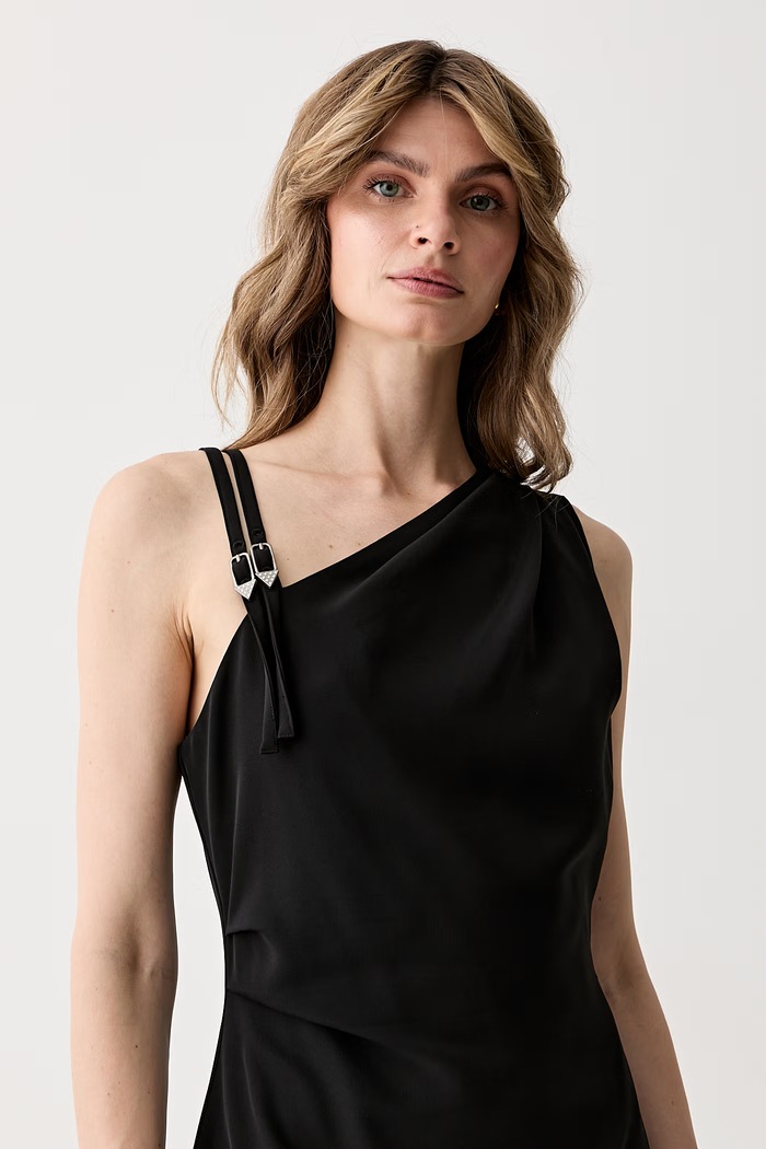 Guess šaty LIVIA čierna W6YK28.W2938