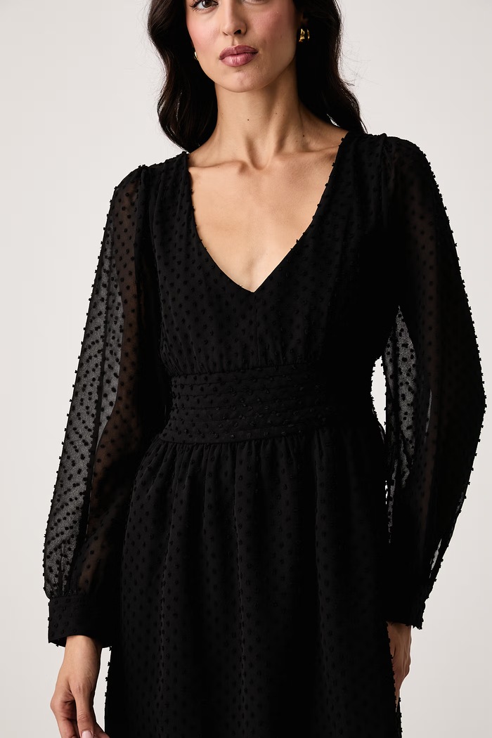 Φόρεμα GINEVRA Guess W6YK23.W2935 μαύρο