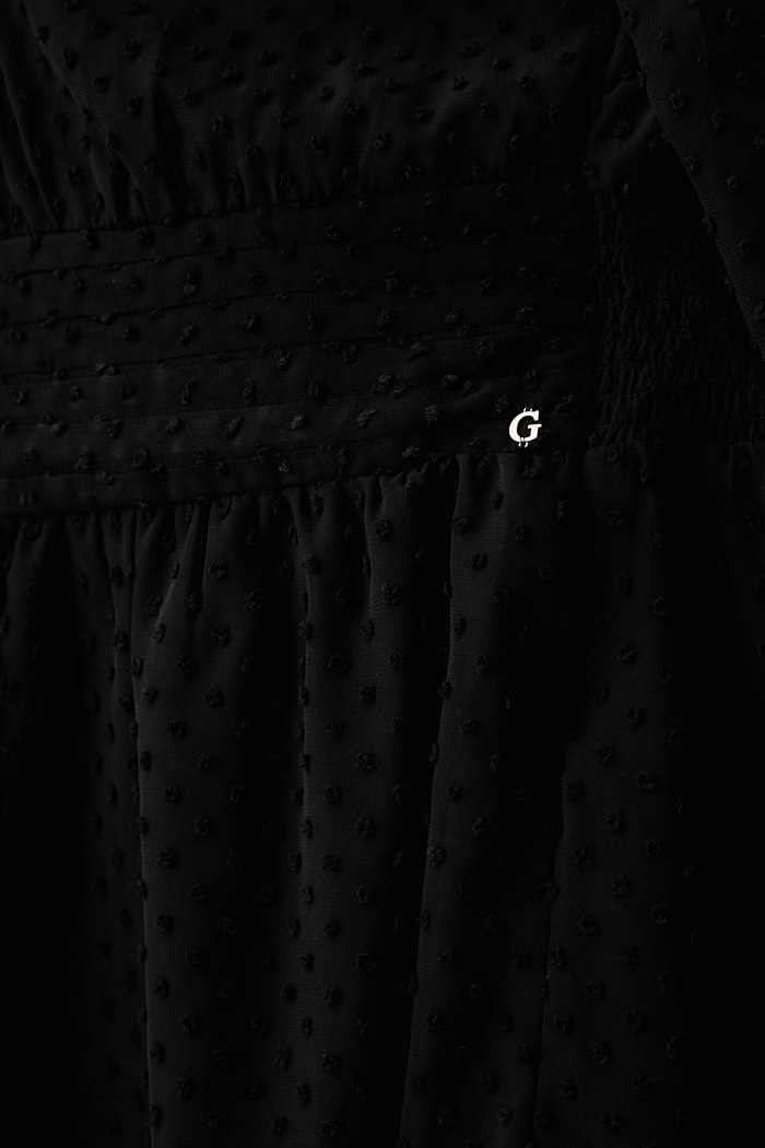 Φόρεμα GINEVRA Guess μαύρο W6YK23.W2935