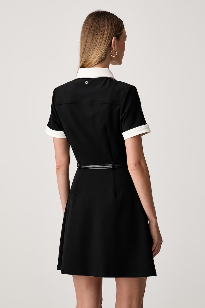 Odzież Guess sukienka rozkloszowana CLAUDIE W6YK15.K4367 czarny