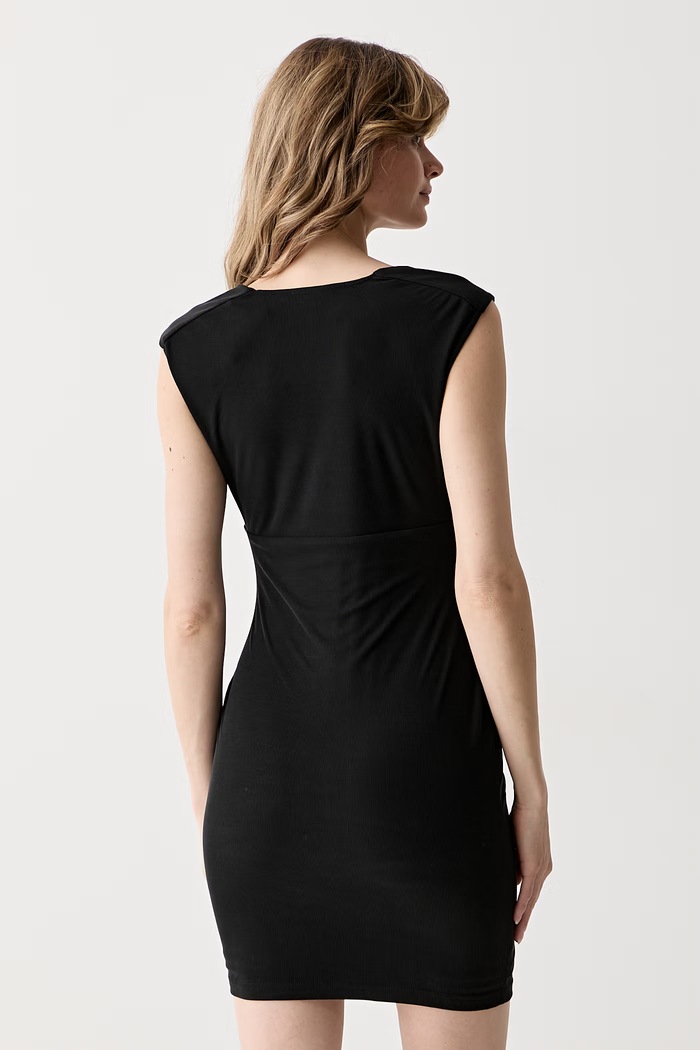 Дрехи Guess рокля с модал KAROLE W6YK11.K4357 черен