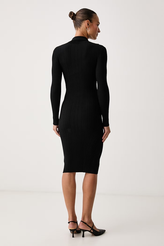 Marciano by Guess Rochie cu vâscoză LIMA G6BK33.Z1636 negru AW26