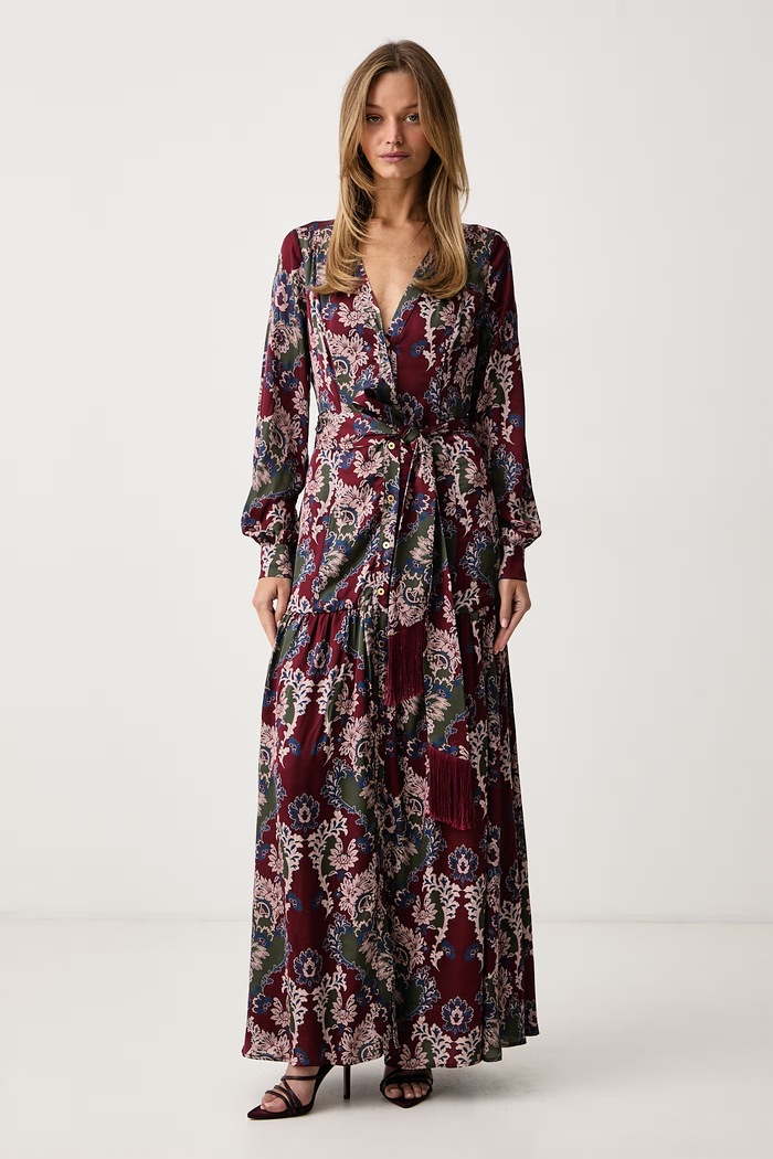 Marciano by Guess Šaty z viskózy VITTORIA červená G6BK16.W4355