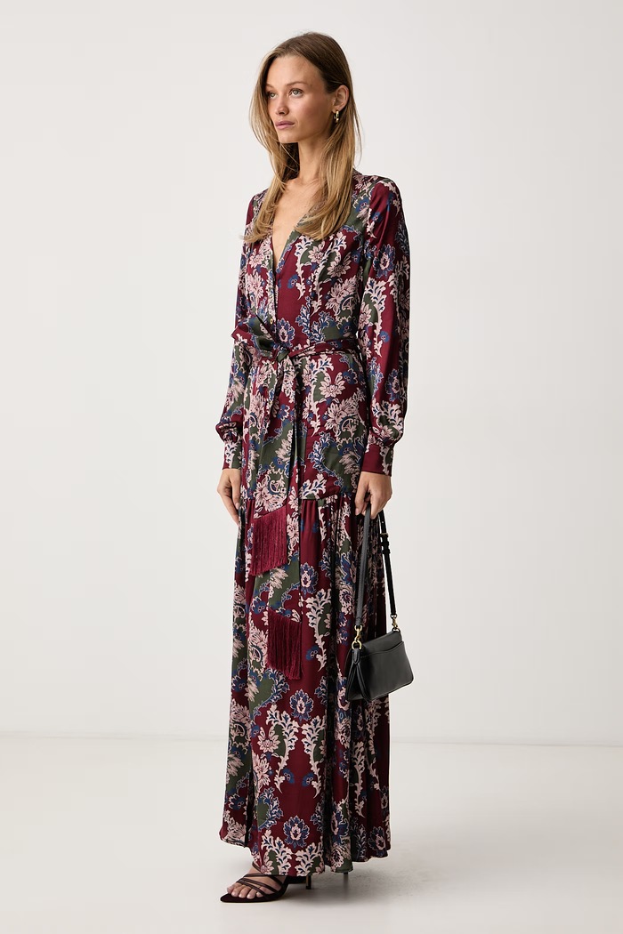 Marciano by Guess Šaty z viskózy VITTORIA G6BK16.W4355 červená AW26