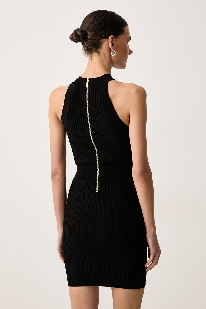 Odzież Marciano by Guess Sukienka sweterkowa z wiskozą AYLA G6BK15.Z1581 czarny