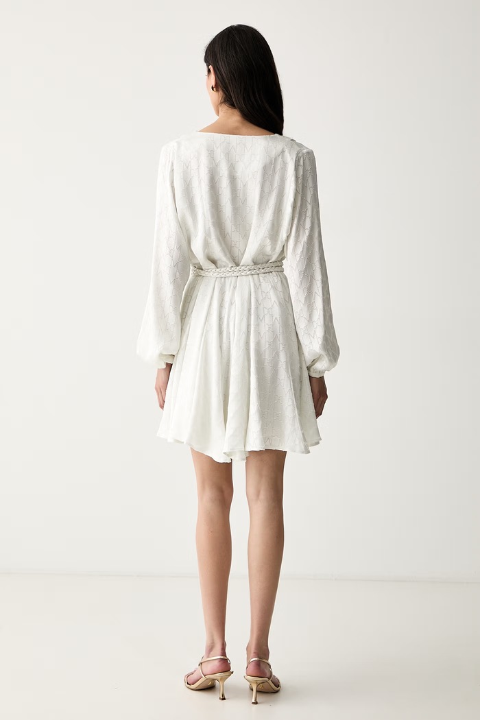 Odzież Marciano by Guess sukienka z wiskozą HADIL G6YK54.W3653 beżowy