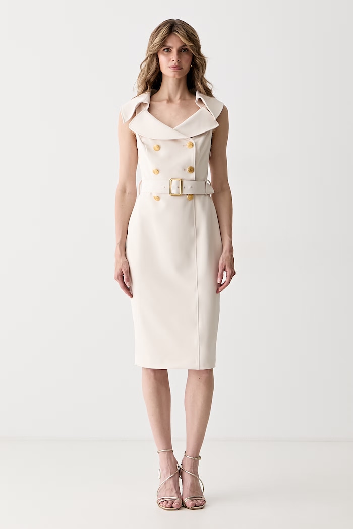 Marciano by Guess рокля тип сако JASMINE бежов G6YK53.W3645