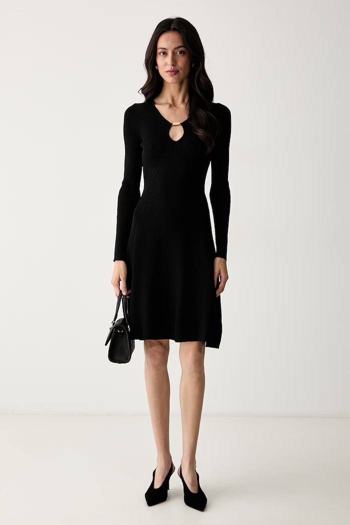 Marciano by Guess vestito con viscosa JAMILA G6YK41.Z1101 nero AW26