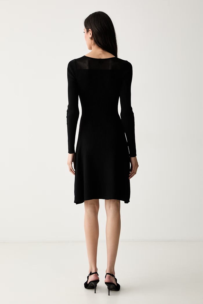 Abbigliamento Marciano by Guess vestito con viscosa JAMILA G6YK41.Z1101 nero