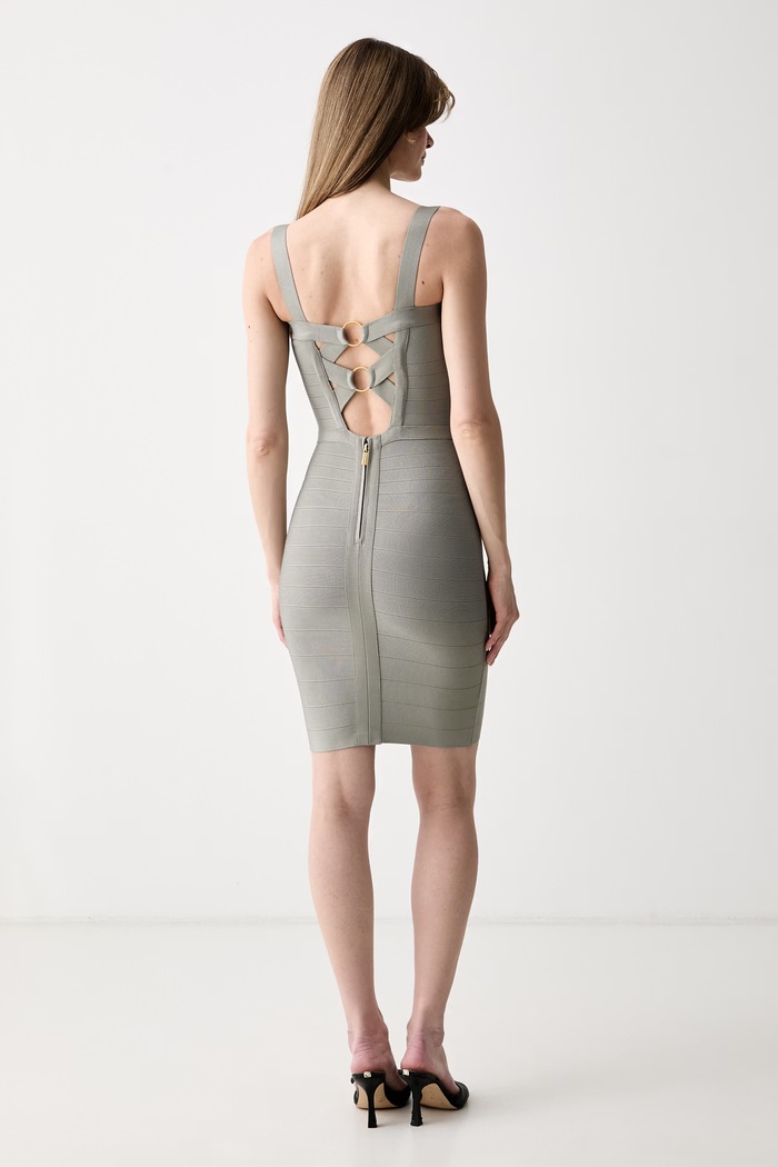 Odjeća Marciano by Guess bodycon haljina s viskozom ELLA G6YK40.Z1082 zelena