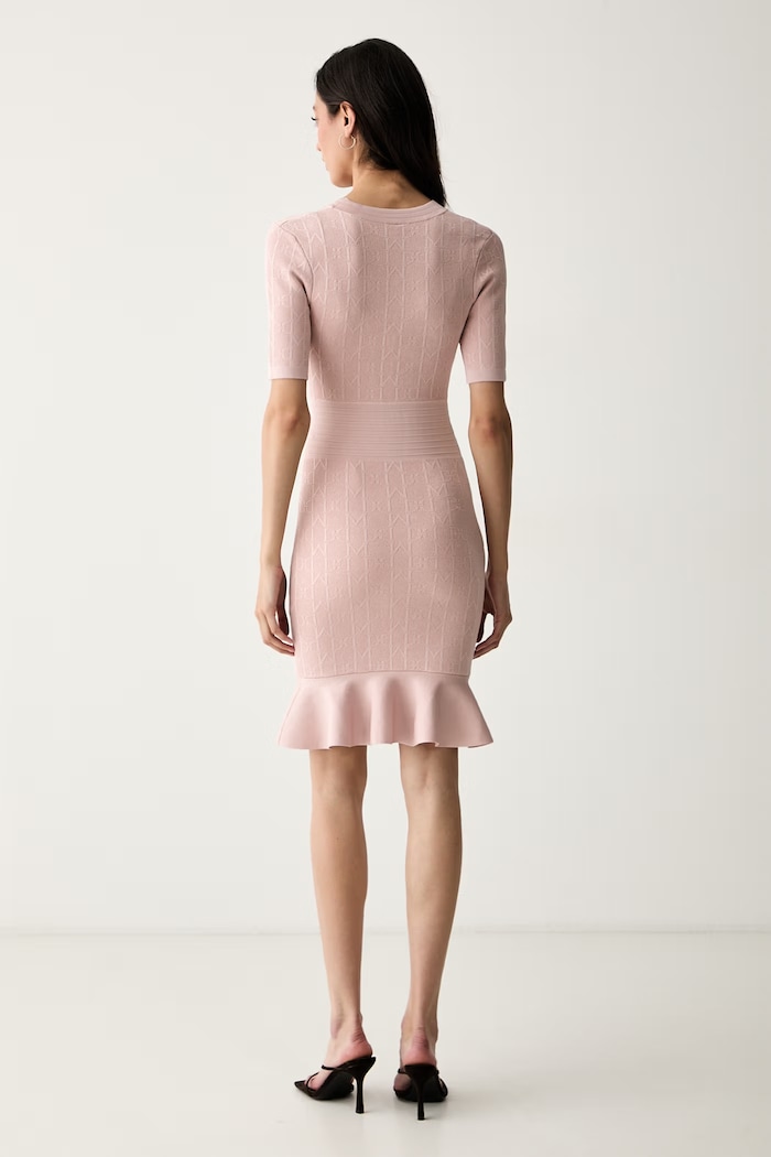Abbigliamento Marciano by Guess vestito con viscosa YAMNA G6YK18.Z1012 rosa