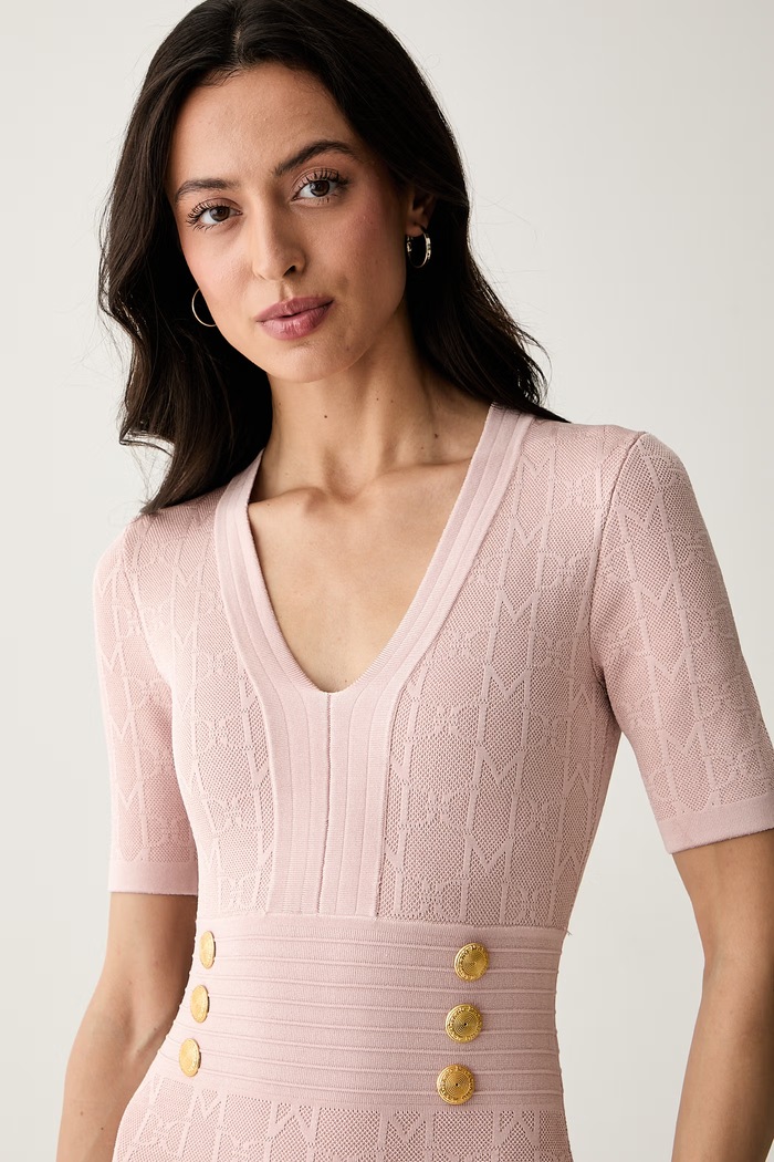 Marciano by Guess vestito con viscosa YAMNA rosa G6YK18.Z1012