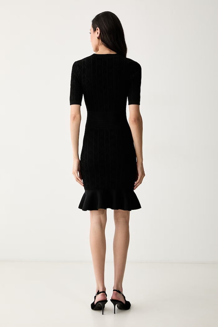 Marciano by Guess vestito con viscosa YAMNA G6YK18.Z1012 nero AW26
