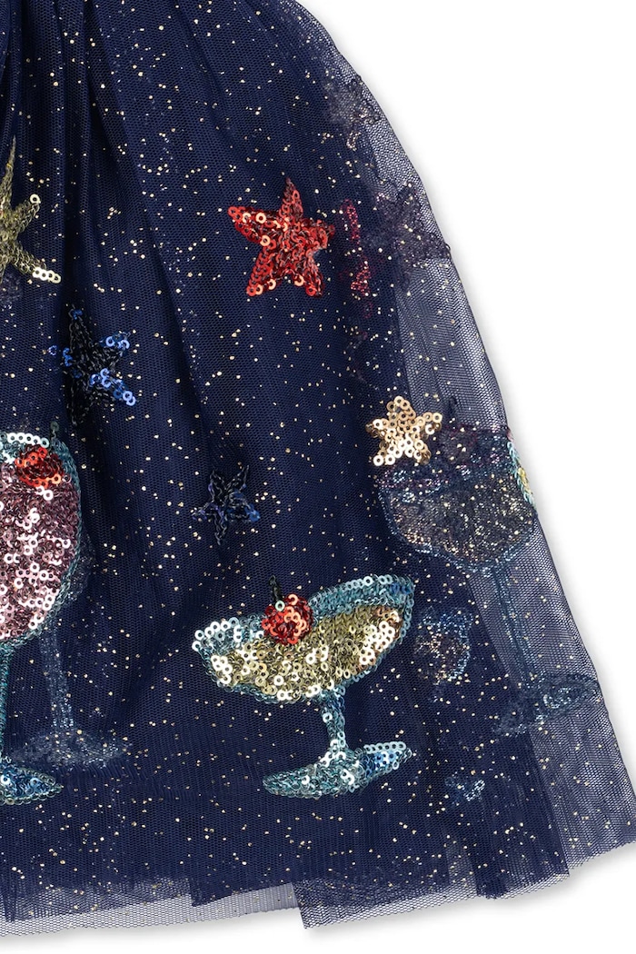Konges Sløjd Sukienka rozkloszowana YVONNE DRESS KS106655.9BY2