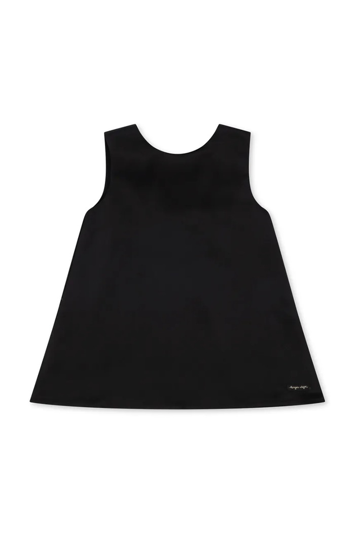 Konges Sløjd Sukienka SHEENA BOW DRESS KS106599.9BY2 czarny AW26
