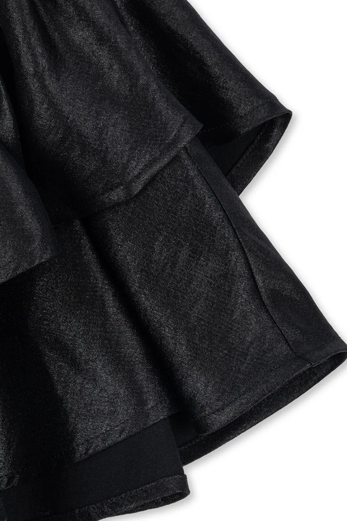 Konges Sløjd Sukienka rozkloszowana welurowa PETRIA VELVET DRESS KS106574.9BY2