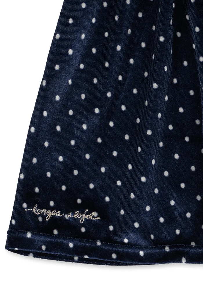 Konges Sløjd Sukienka welurowa DITZY DRESS GRS KS106444.9BY2