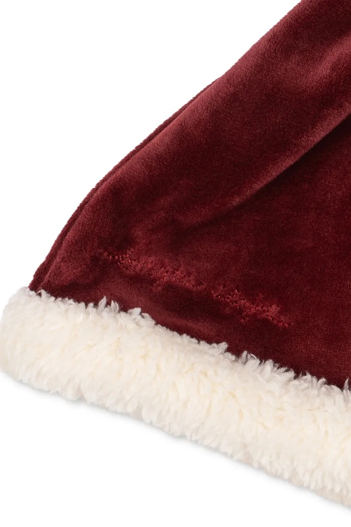 Konges Sløjd Sukienka welurowa CHRISTMAS ROMPER DRESS GRS KS106418.9BY2