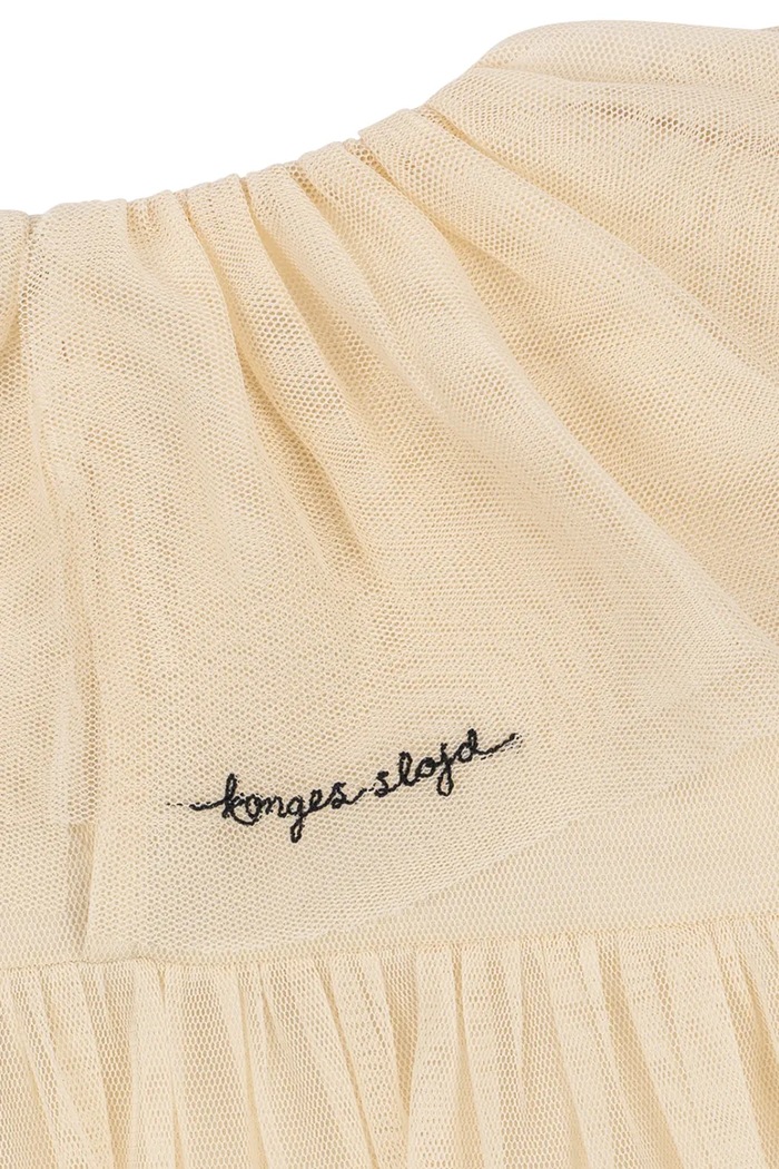 Sukienka BOW DRESS Konges Sløjd KS106400.9BY2 beżowy