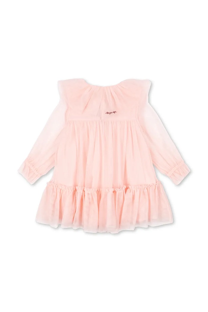 Konges Sløjd Sukienka BOW DRESS KS106400.9BY2 różowy AW26
