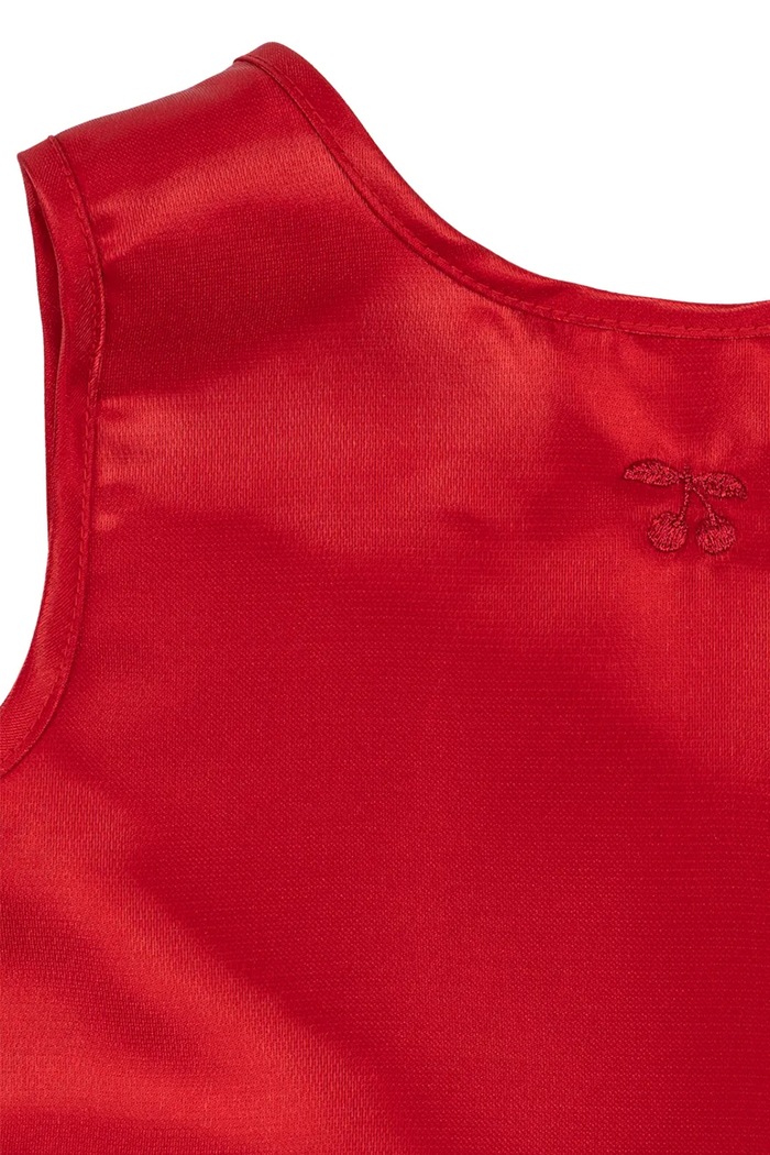 Sukienka BELLIS DRESS GRS Konges Sløjd czerwony KS106389.9BY2