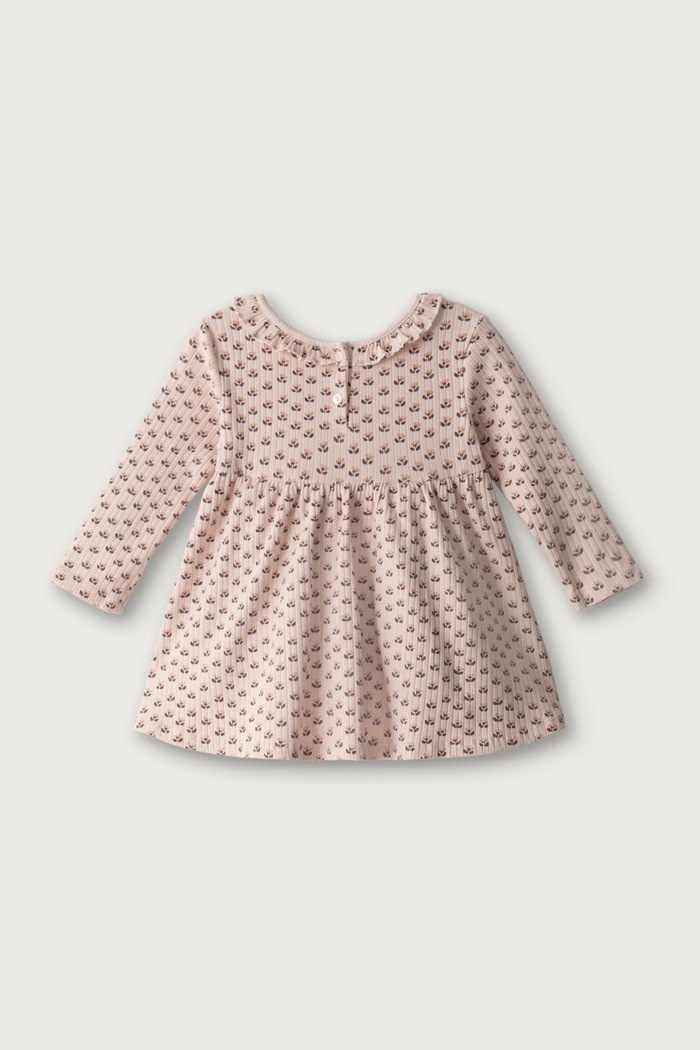 United Colors of Benetton Šaty s rozšíreným strihom bavlnené s elastanom 32DRAV00S.W.Seasonal ružová AW26