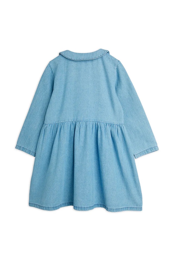 Mini Rodini Sukienka jeansowa Rabbits 26750123 niebieski AW26