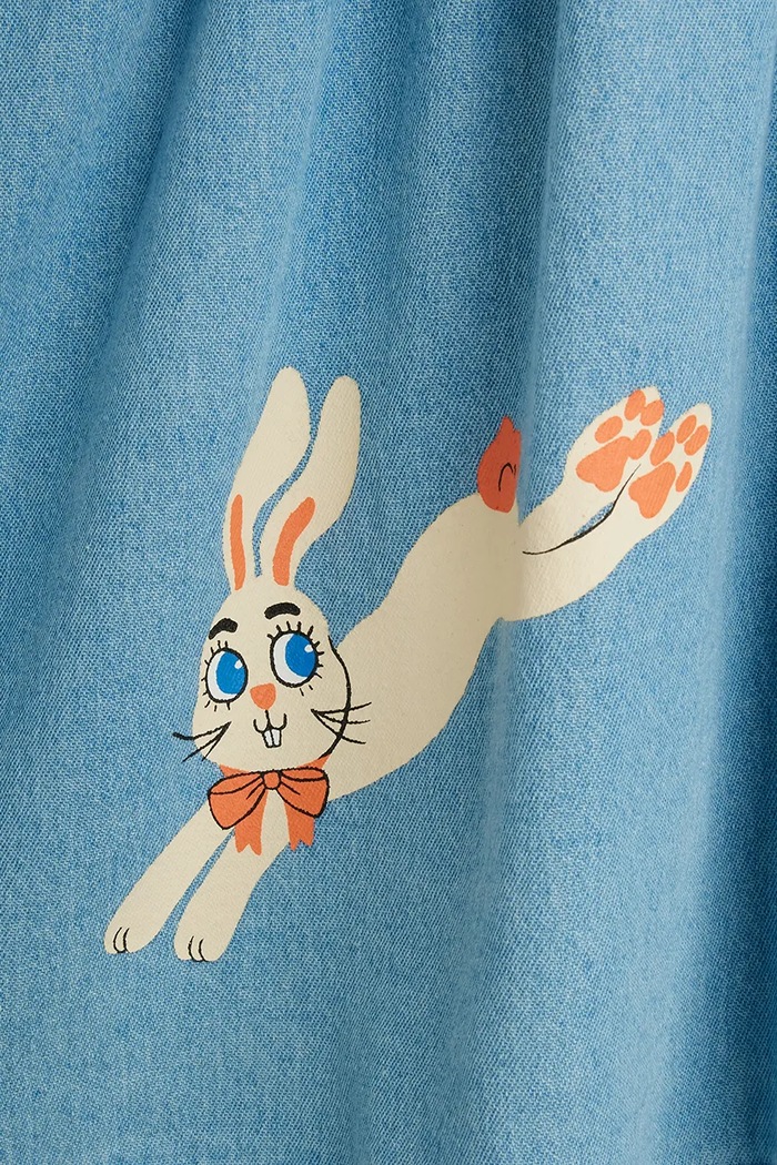 Sukienka jeansowa Rabbits Mini Rodini 26750123 niebieski