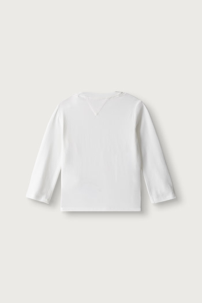 Dziewczynka Tommy Hilfiger Sukienka z bawełną KN0KN02324.9BY2 bordowy