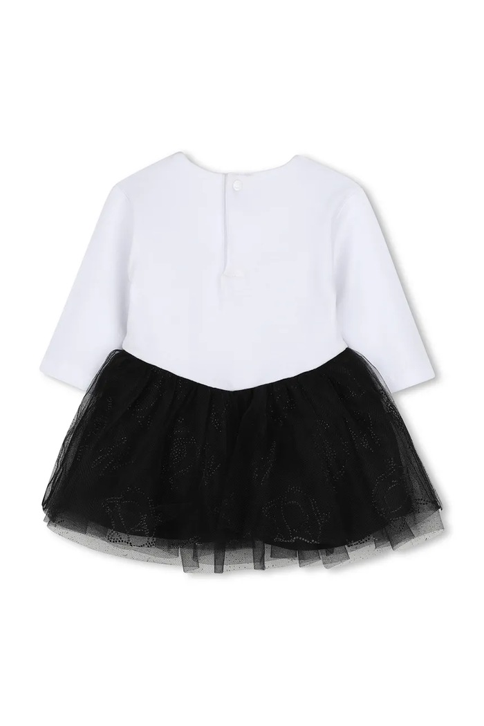 Karl Lagerfeld Haljina A-kroja s pamukom Z31277.67.81 crna AW26