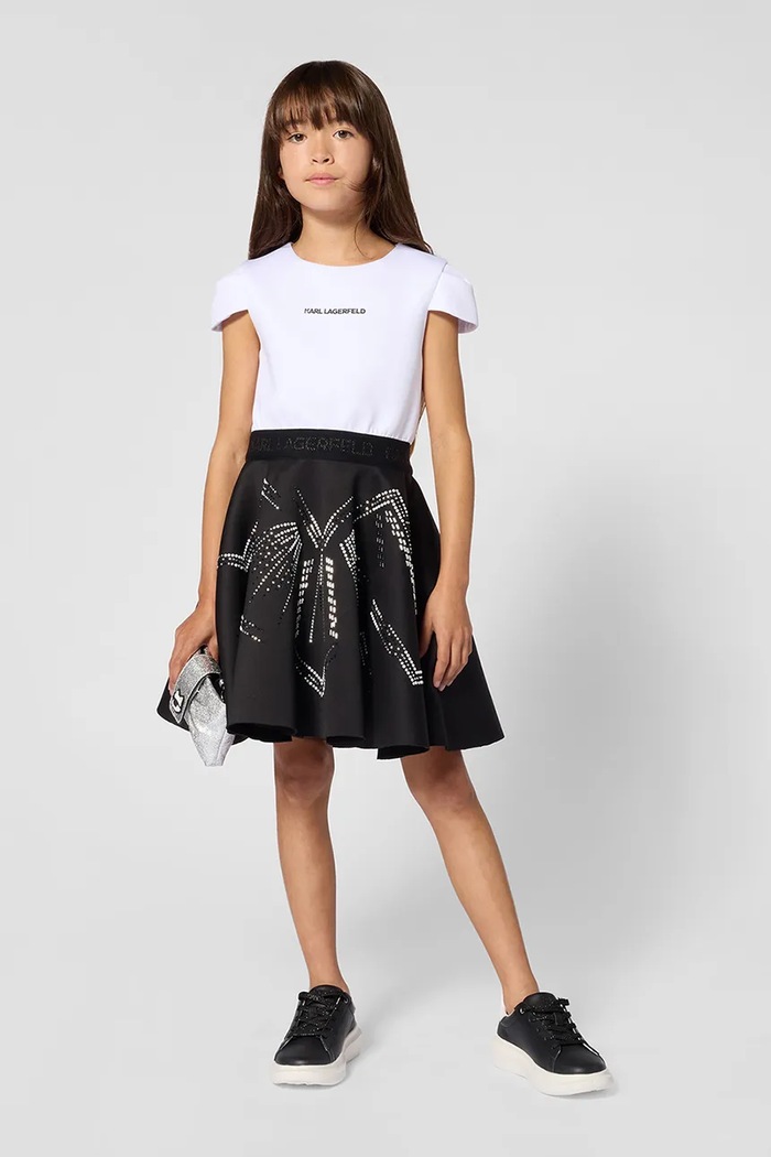 Karl Lagerfeld Babydoll haljina crna Z31328.114.150