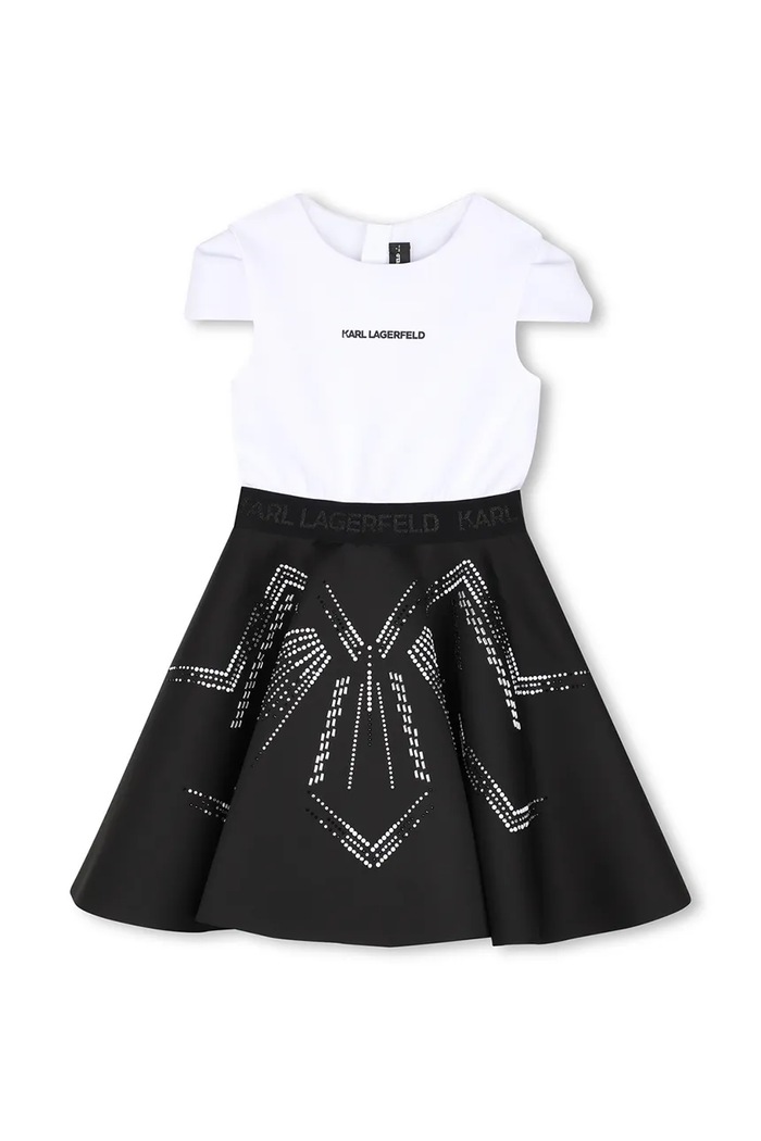 Karl Lagerfeld Babydoll haljina Z31328.114.150 crna AW26