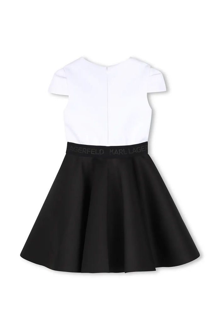Djevojčice Karl Lagerfeld Babydoll haljina Z31328.114.150 crna