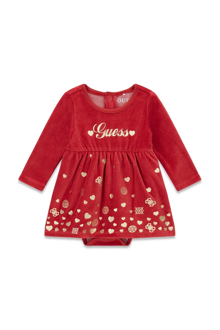 Guess Sukienka czerwony S6BG04.K5999.9BY2