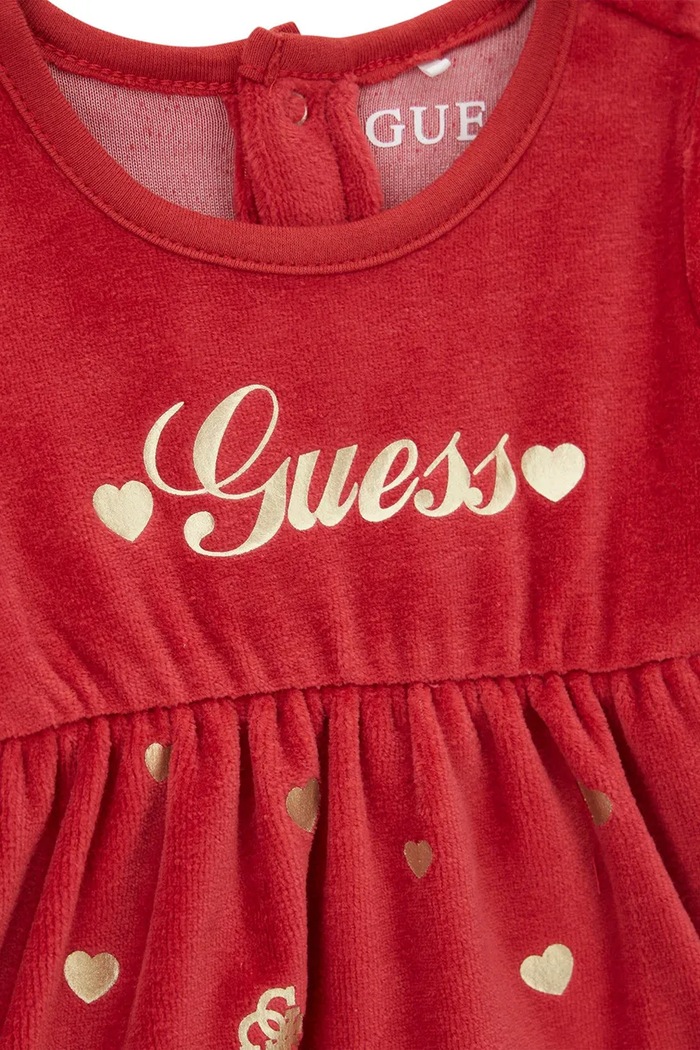 Dziewczynka Guess Sukienka S6BG04.K5999.9BY2 czerwony