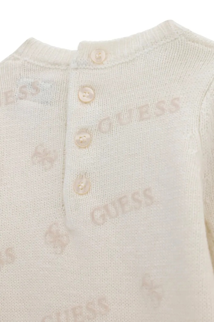 Dziewczynka Guess Sukienka z dodatkiem wełny S6BG03.Z1327.9BY2 beżowy