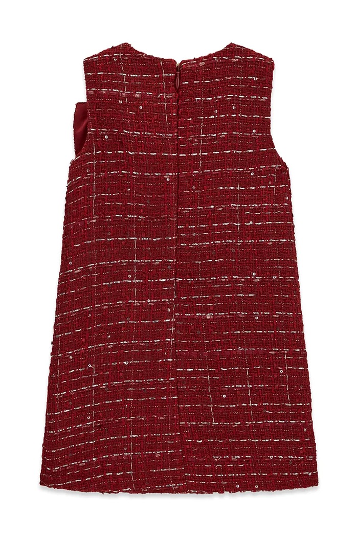 Guess Sukienka rozkloszowana K6BK09.W3994.9BY2 bordowy AW26