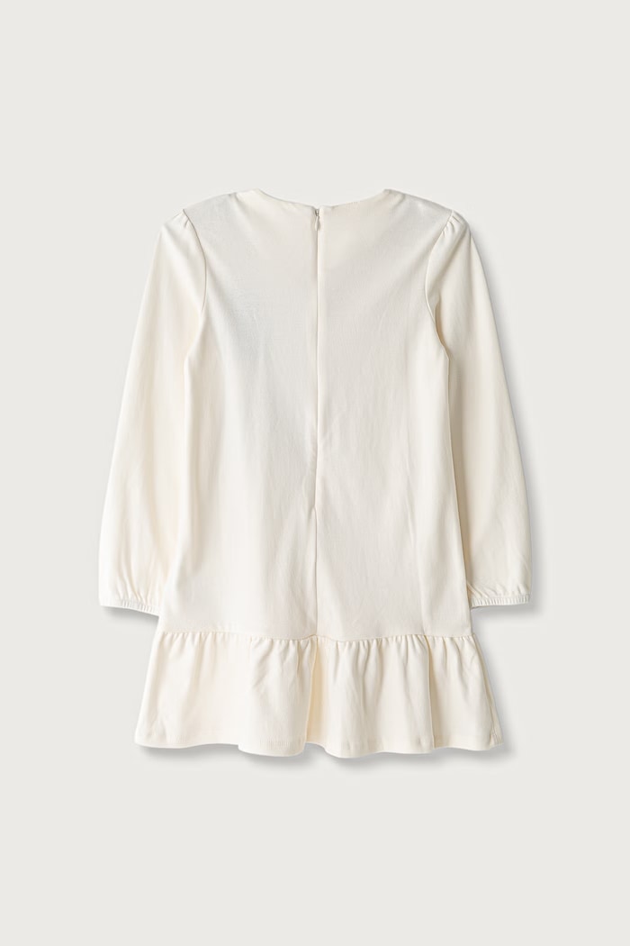 Guess Sukienka babydoll bawełniana K6BK05.K5934.9BY2 beżowy AW26