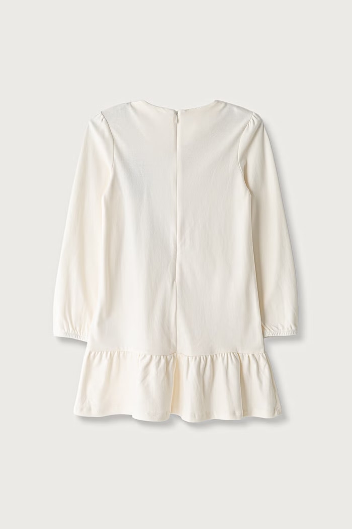 Guess Sukienka babydoll bawełniana K6BK05.K5934.9BY2 beżowy AW26
