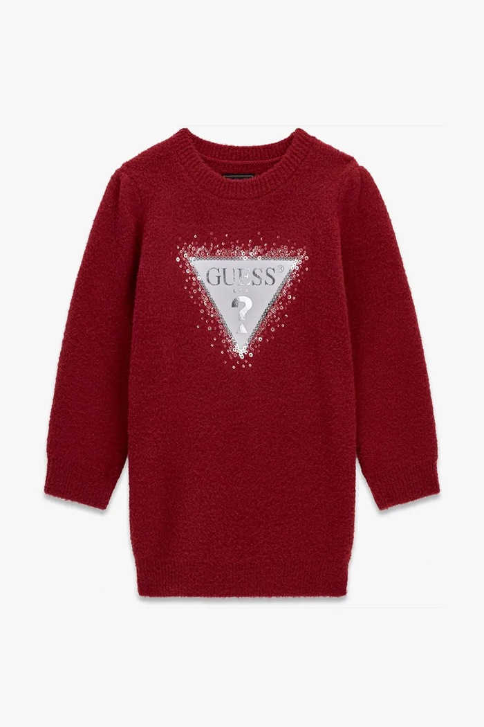 Guess Sukienka bordowy K6BK01.Z1304.9BY2