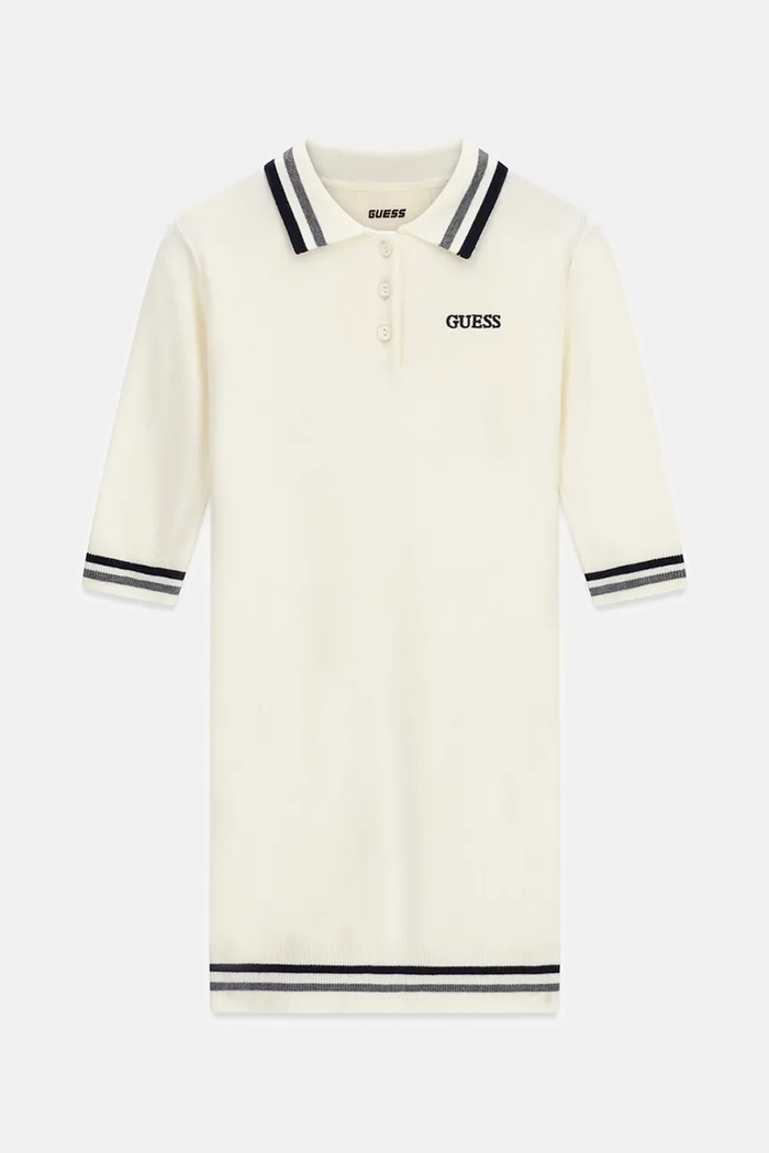 Guess Sukienka sweterkowa z wiskozą beżowy J6BK26.Z1798.9BY2