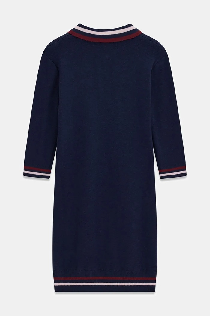 Guess Sukienka sweterkowa z wiskozą J6BK26.Z1798.9BY2 granatowy AW26