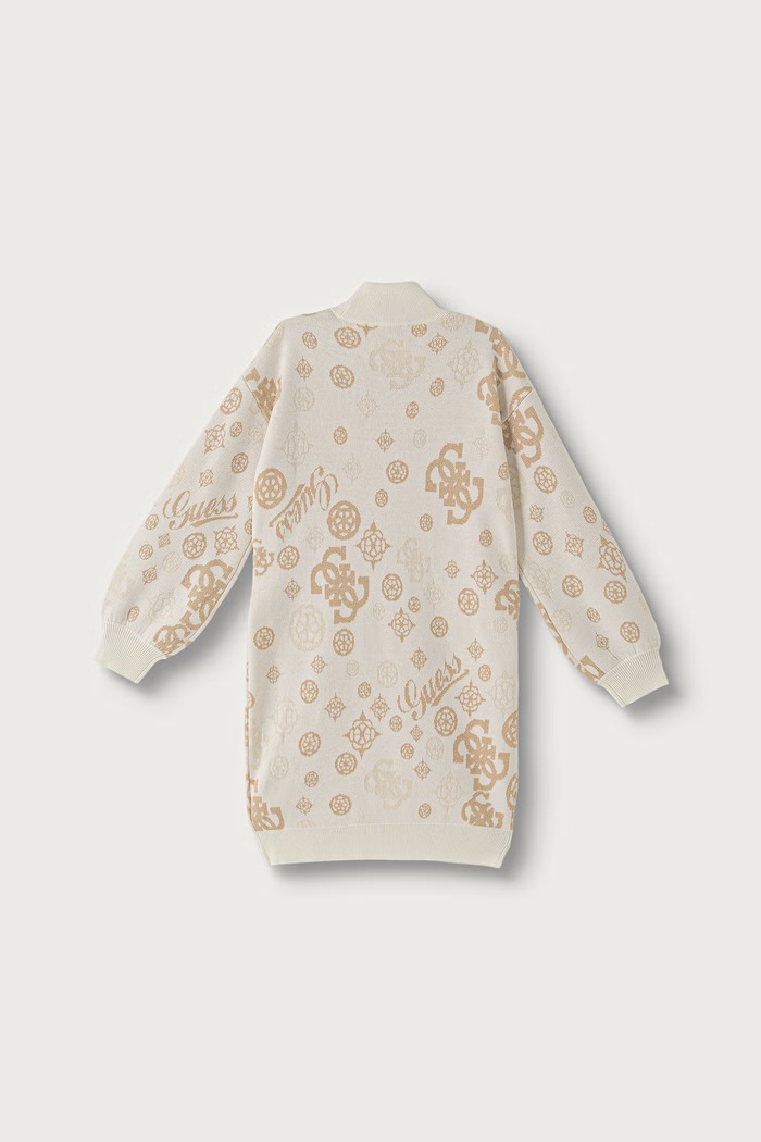 Guess Sukienka sweterkowa z dodatkiem wełny J6BK16.Z1301.9BY2 beżowy AW26