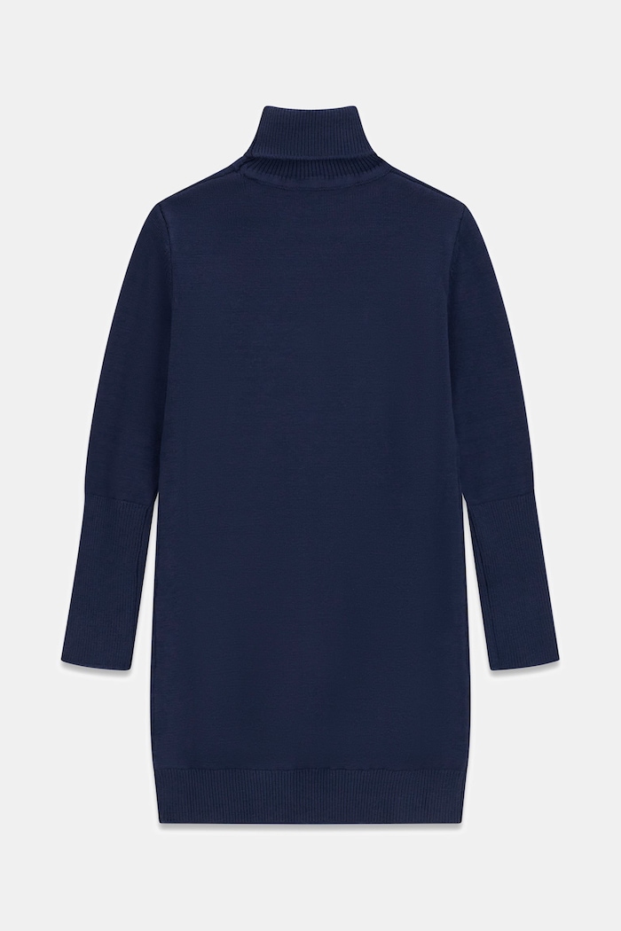 Guess Sukienka sweterkowa z wiskozą J6BK14.Z1299.9BY2 granatowy AW26